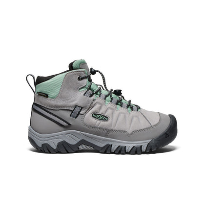 Big Kids' Targhee IV Waterproof Hiking Boot - Alloy/Granite Green