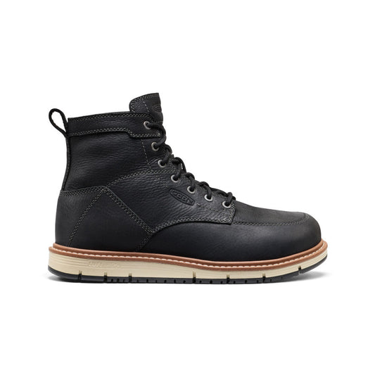 Men's San Jose 6" Boot (Aluminum Toe) - Black/Caramel Cafe