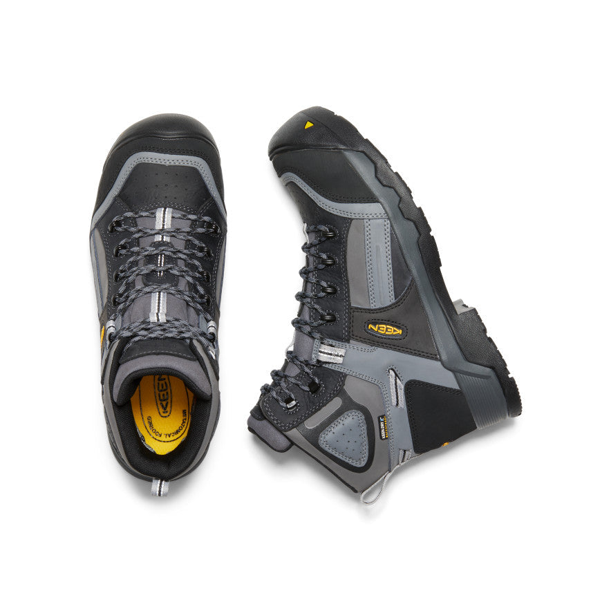 Men's Davenport 6" Insulated Waterproof Boot (Composite Toe) - Magnet/Steel Grey