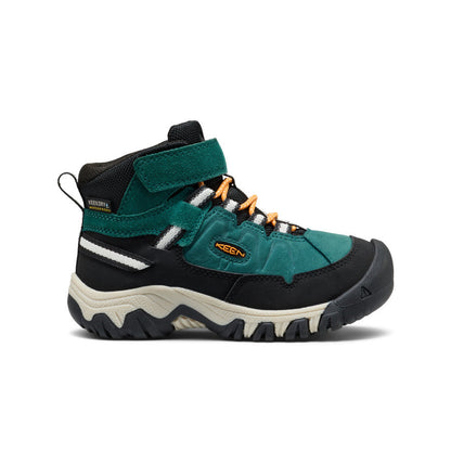 Little Kids' Targhee IV Waterproof Hiking Boot - Mediterranea/Flame Orange