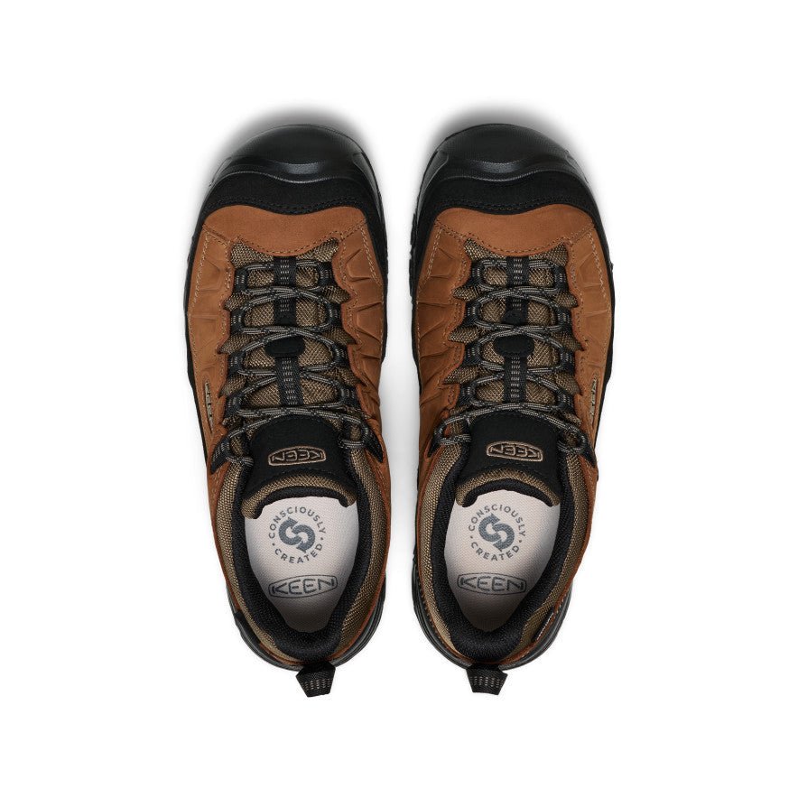 Men's Targhee IV Wide Waterproof Hiking Shoe - Bison/Black