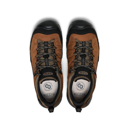 Men's Targhee IV Wide Waterproof Hiking Shoe - Bison/Black