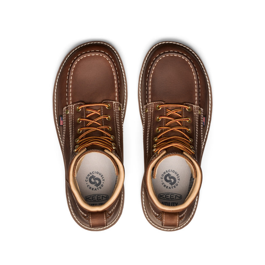 Men's Liberty 6" Waterproof Boot (Carbon Toe) - Chestnut/Gum