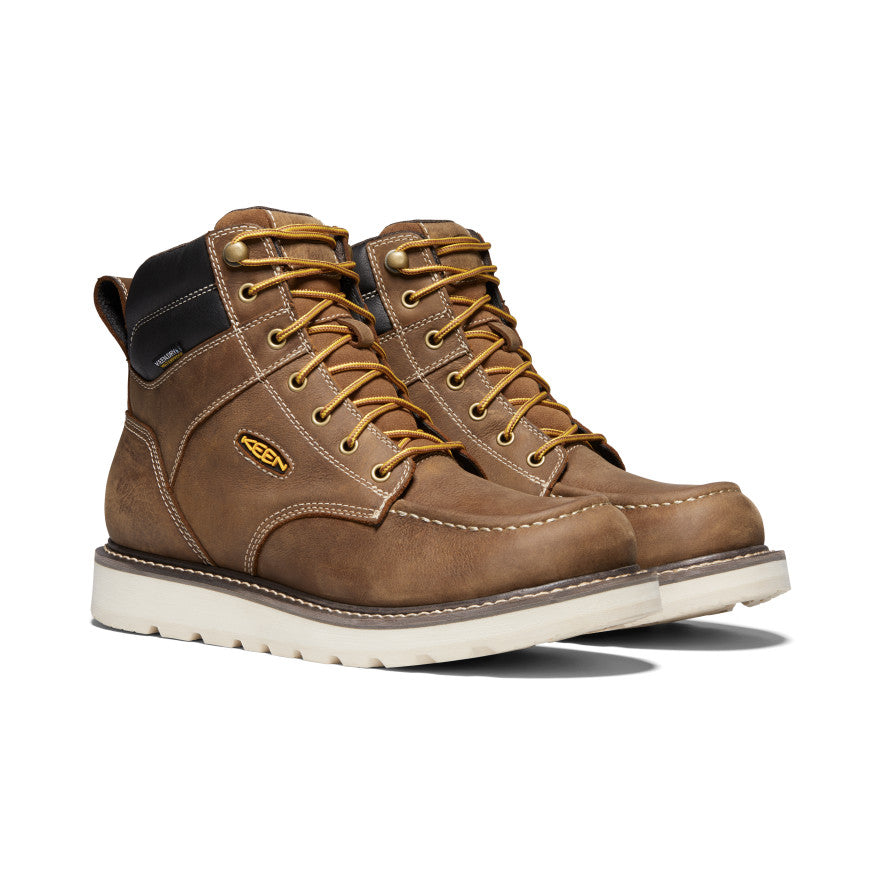 Men's Cincinnati 6" Waterproof Boot (Soft Toe) - Belgian/Sandshell