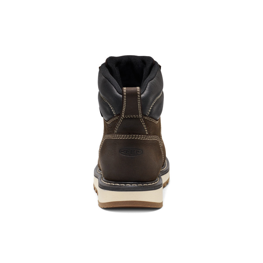 Men's Cincinnati 6" Waterproof Boot (Carbon Toe) - Dark Chocolate/Sandshell