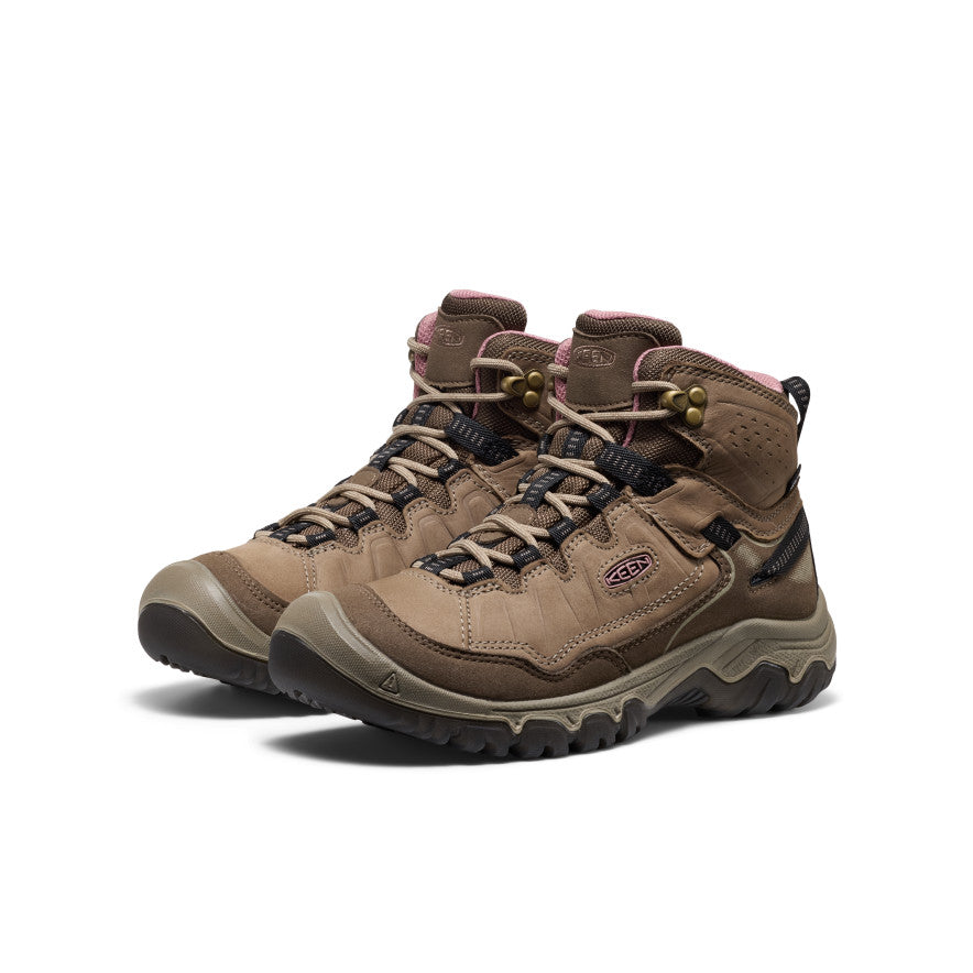 Women's Targhee IV Waterproof Hiking Boot - Brindle/Nostalgia Rose