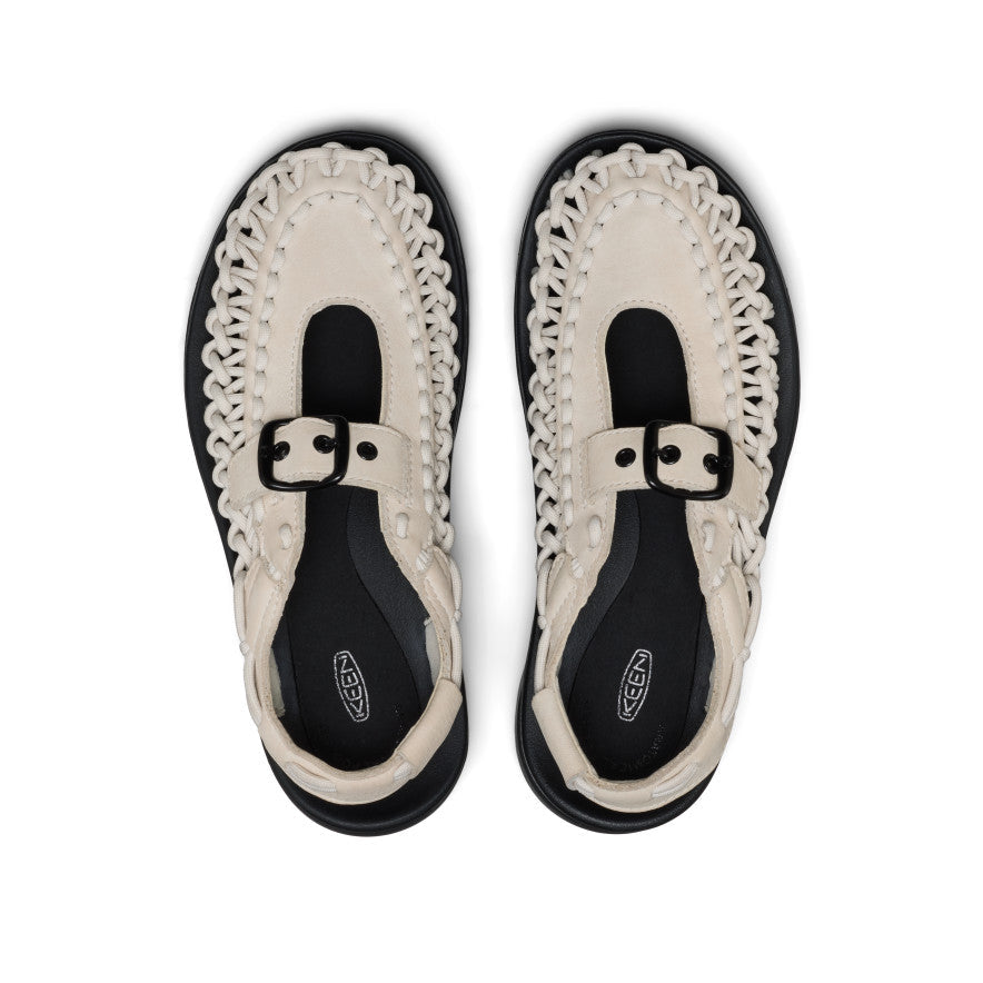 All Gender UNEEK PLT Mary Jane Sneaker - Birch Smooth Lea