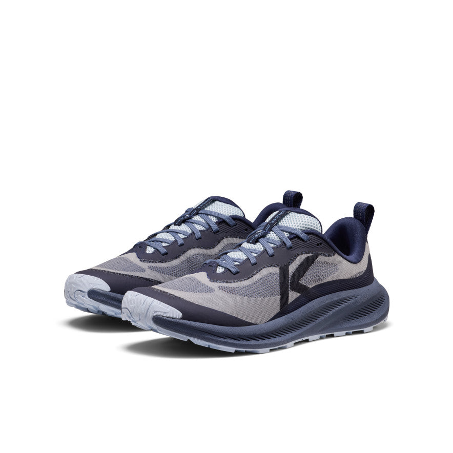 Women's Wander Trail Running Shoe - Vintage Indigo/Skyway