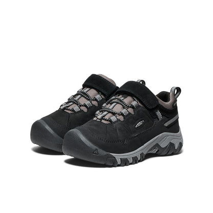 Little Kids' Targhee IV Waterproof Hiking Shoe - Black/Steel Grey