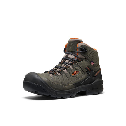 Men's Targhee IV Waterproof Work Boot (Carbon Toe) - Magnet/Black
