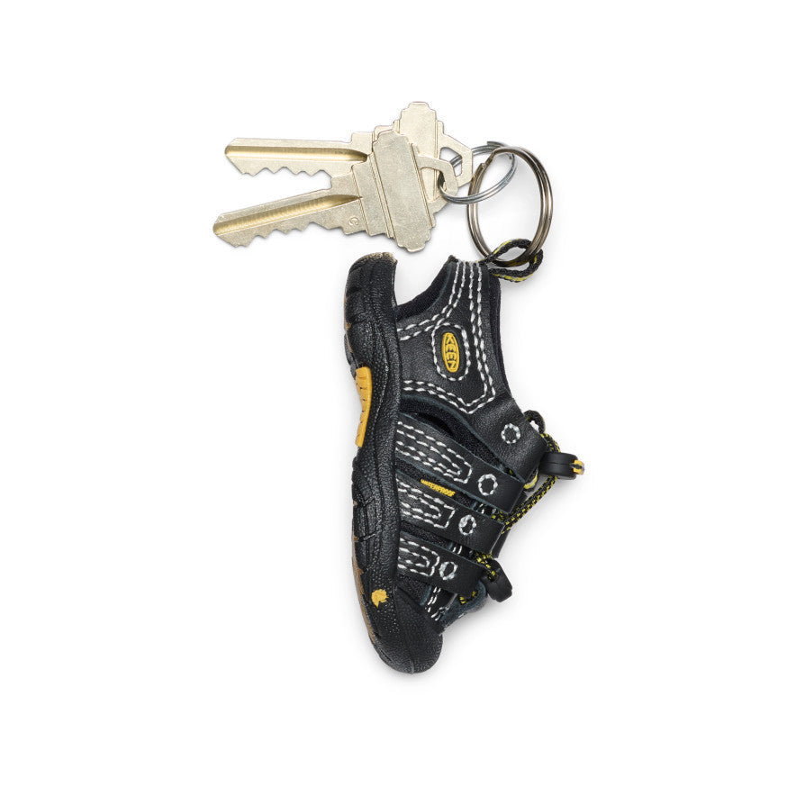 Newport Sandal Keychain - Black