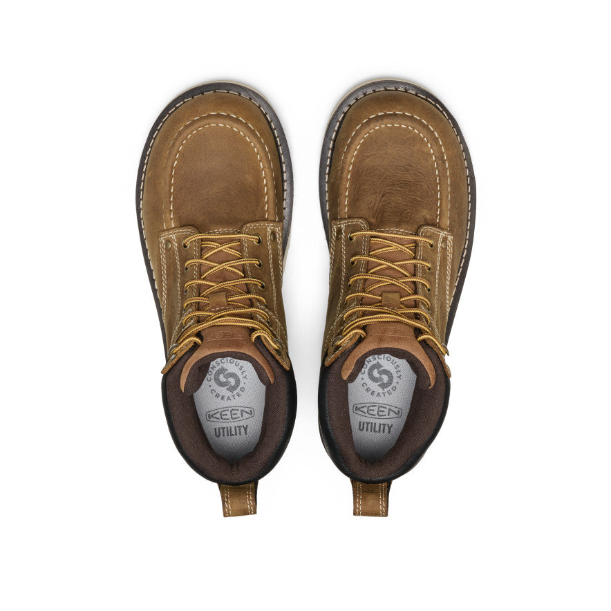 Men's Cincinnati 6" Waterproof Boot (Soft Toe) - Belgian/Sandshell