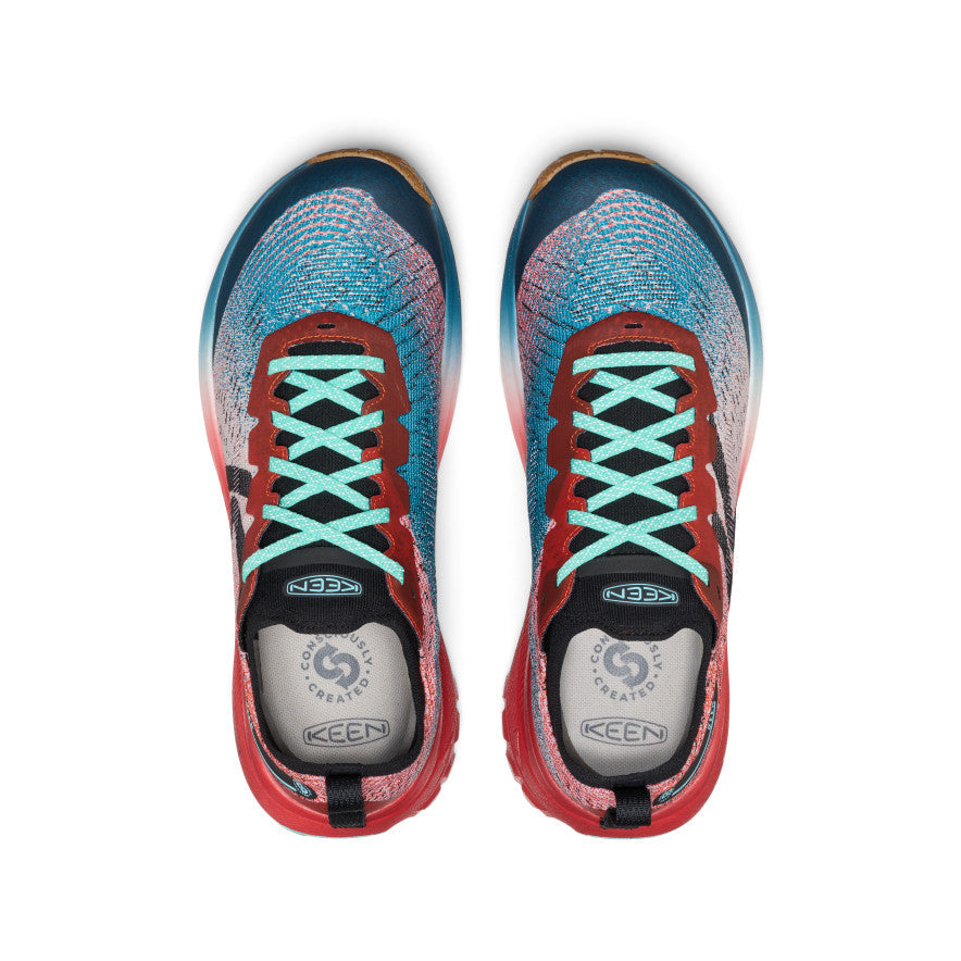 Men's Seek Trail Running Shoe - Grenadine/Ocean Depths