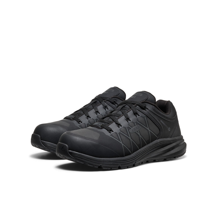 Men's Vista Energy XT Work Sneaker INT MET (Carbon Toe) - Black/Magnet