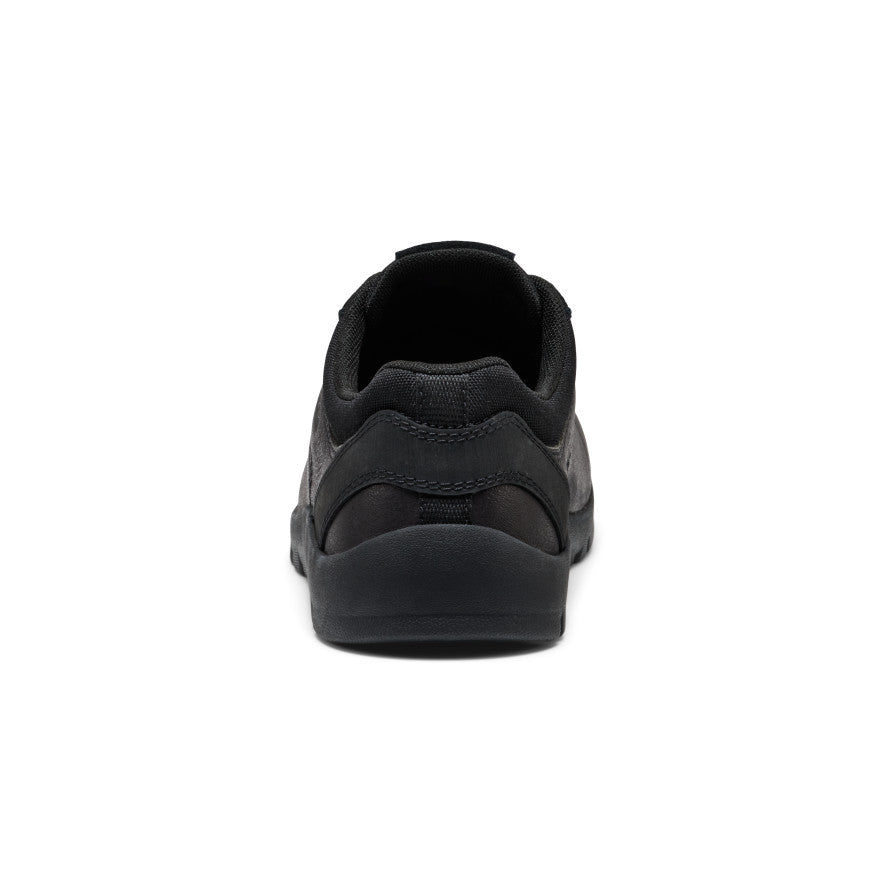 Women's Jasper Decon Leather Sneaker - Black/Black
