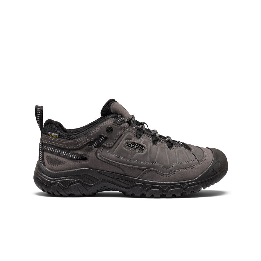 Men's Targhee IV Wide Waterproof Hiking Shoe - Magnet/Black