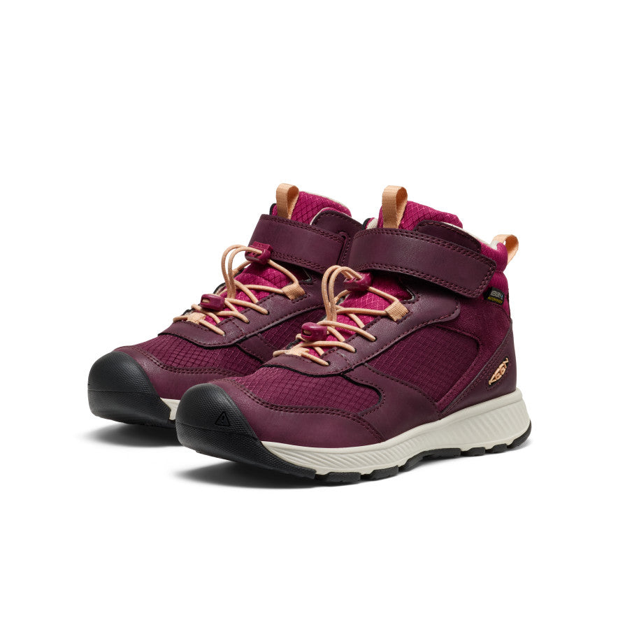 Big Kids' Skua Waterproof Boot - Fig/Peach Fuzz