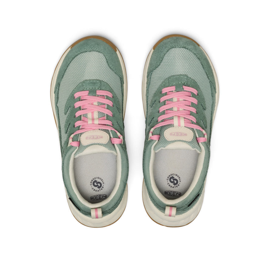 Big Kids' Hightrail Waterproof Hiking Shoe - Lily Pad/Cashmere Rose