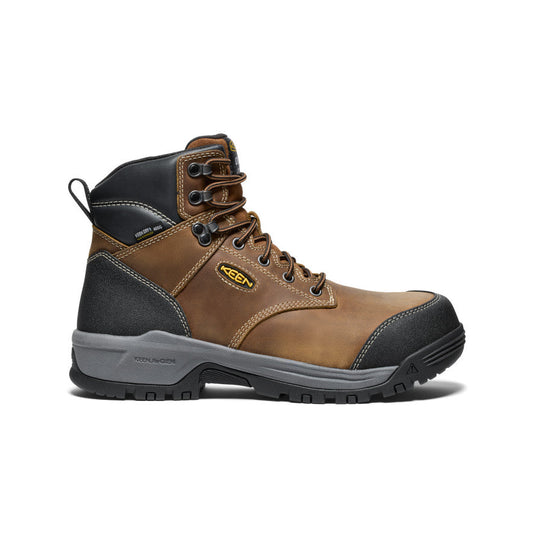 Men's Evanston 6" Insulated Waterproof Boot (Carbon Toe) - Bison/Black