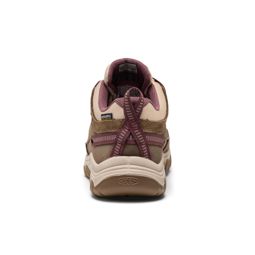 Women's Targhee IV Waterproof Hiking Shoe - Canteen/Huckleberry