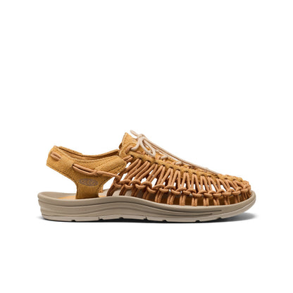 All Gender UNEEK Leather Sneaker - Oak Buff/Plaza Taupe