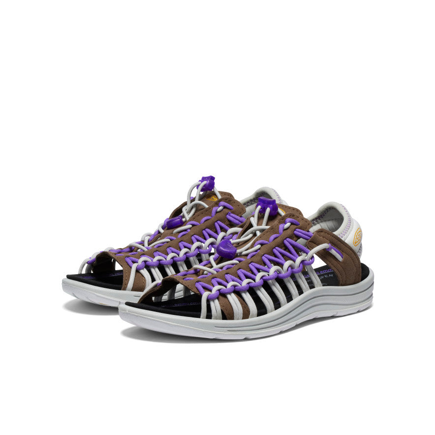 Women's UNEEK II Open Toe x emmi - Dark Earth/Tillandsia Purple