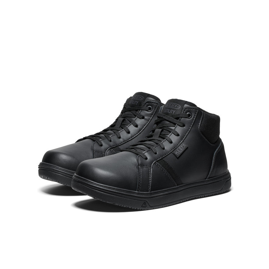 Men's PTC Kenton Mid Work Shoe (Soft Toe) - Black/Black