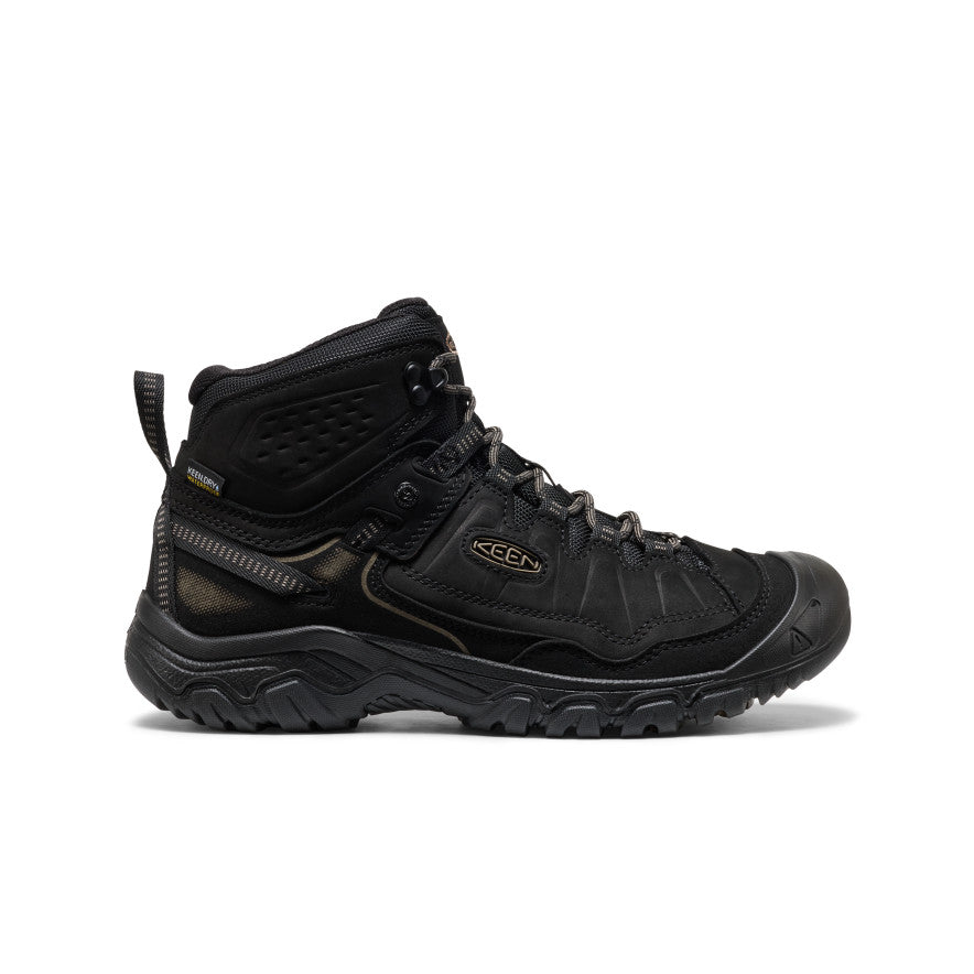 Men's Targhee IV Wide Waterproof Hiking Boot - Triple Black