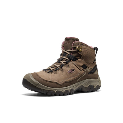 Women's Targhee IV Wide Waterproof Hiking Boot - Brindle/Nostalgia Rose