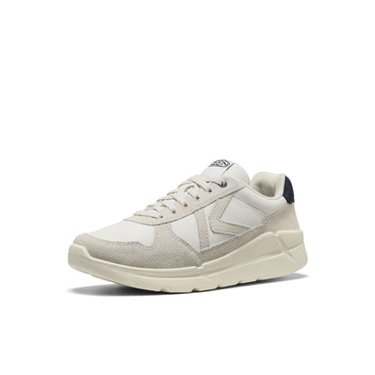 Women's KM2 Leather Jogger - Birch/Naval Academy