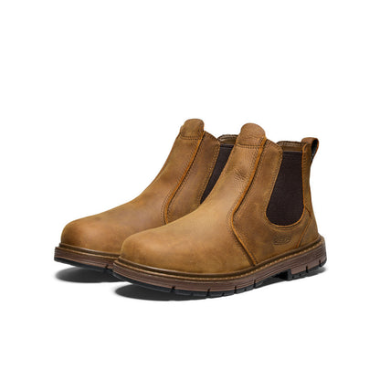 Men's San Jose Chelsea 90° Heel Boot (Soft Toe) - Belgian/Gum