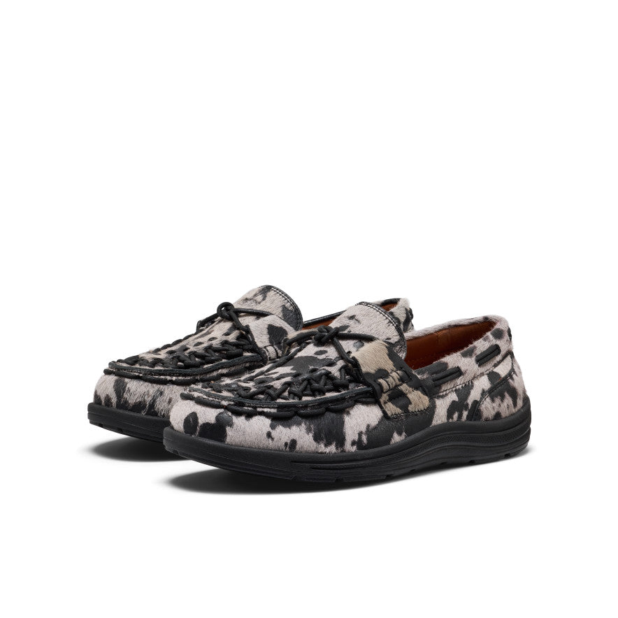 Women's UNEEK Loafer - Nocturnal Cow Black