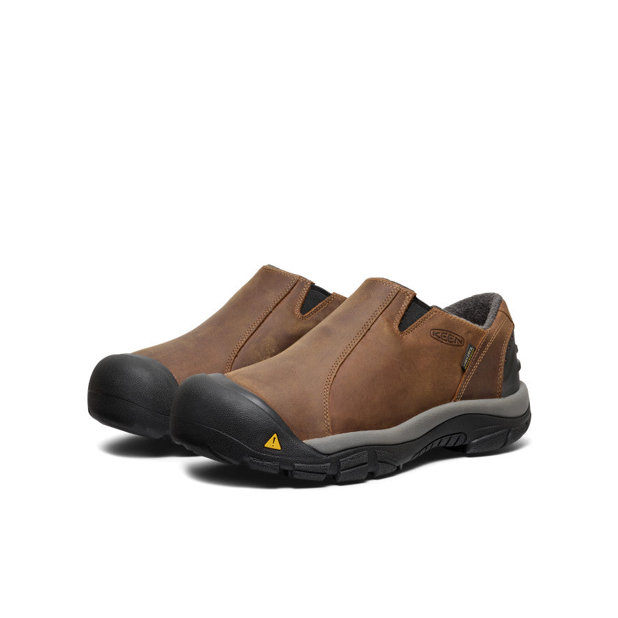 Men's Brixen Waterproof Low - Slate Black/Madder Brown