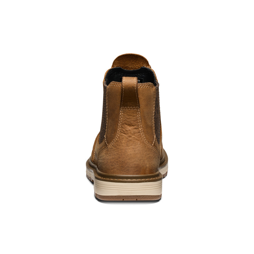 Women's San Jose Chelsea 90° Heel Boot (Soft Toe) - Belgian/Gum