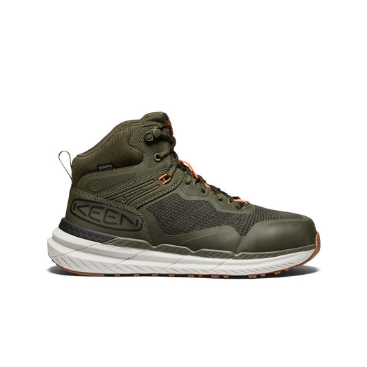 Men's Synchro Waterproof Work Boot (Carbon Toe) - Forest Night/Gum
