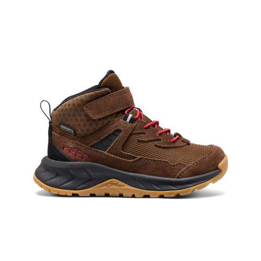 Little Kids' Hightrail Waterproof Hiking Boot - Dark Earth/Garnet