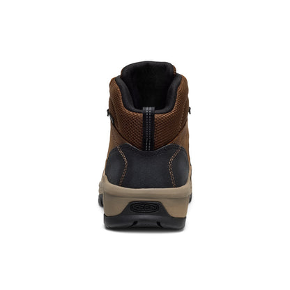 Men's Skokie Waterproof Work Boot (Carbon Toe) - Dark Earth/Black