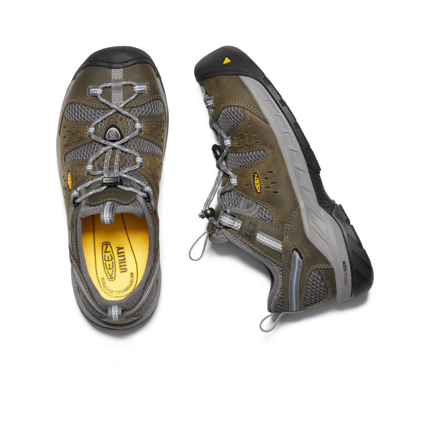 Women's Atlanta Cool II ESD (Steel Toe) - Gargoyle/Blue Fog