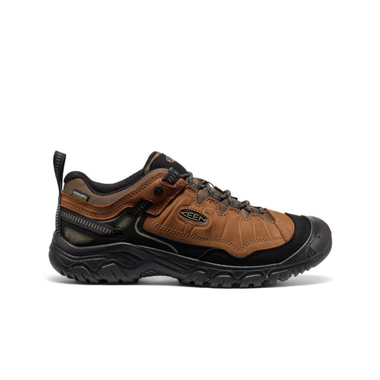 Men's Targhee IV Wide Waterproof Hiking Shoe - Bison/Black