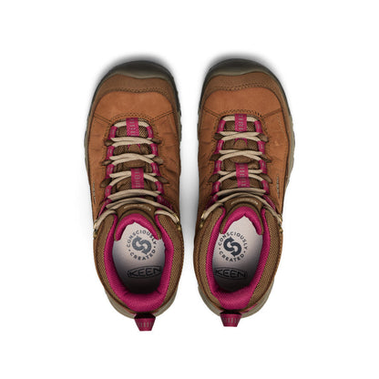Women's Targhee IV Waterproof Hiking Boot - Bison/Beaujolais