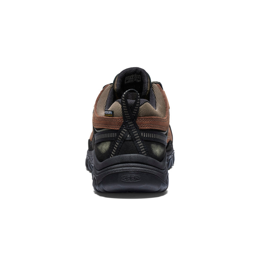 Men's Targhee IV Wide Waterproof Hiking Shoe - Bison/Black