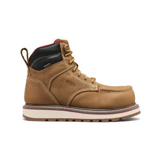 Women's Cincinnati 6" Waterproof Boot (Carbon Toe) - Belgian/Sandshell