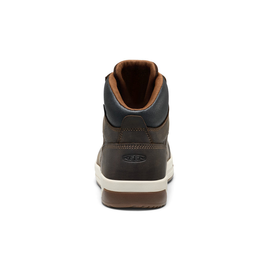 Men's Gibson Waterproof Work Boot (Carbon Toe) - Cascade Brown/Gum