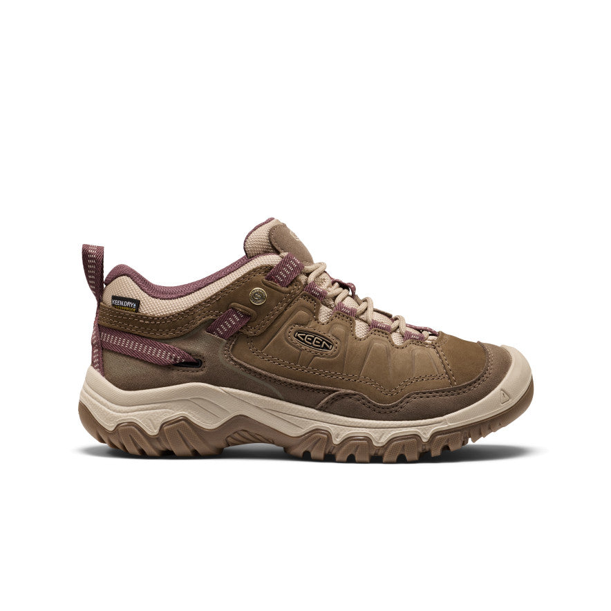 Women's Targhee IV Waterproof Hiking Shoe - Canteen/Huckleberry