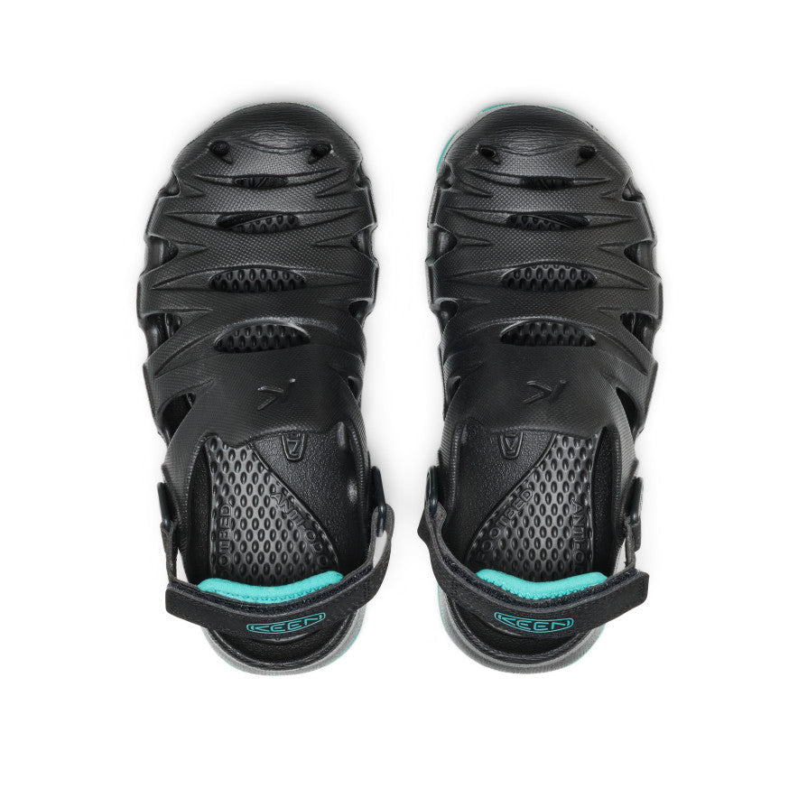 Big Kids' HyperFLT Clog - Black/Bright Aqua