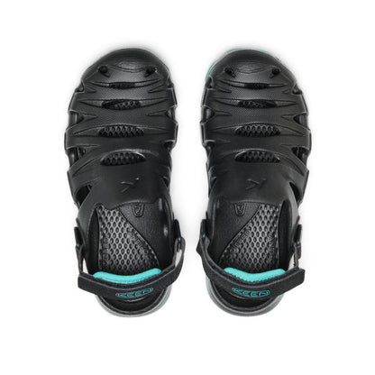 Big Kids' HyperFLT Clog - Black/Bright Aqua