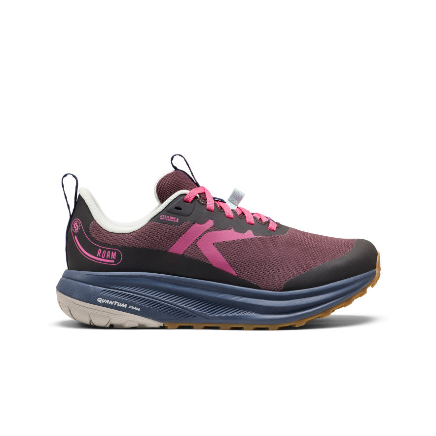 Women's Roam Waterproof Trail Running Shoe - Huckleberry/Ballad Blue