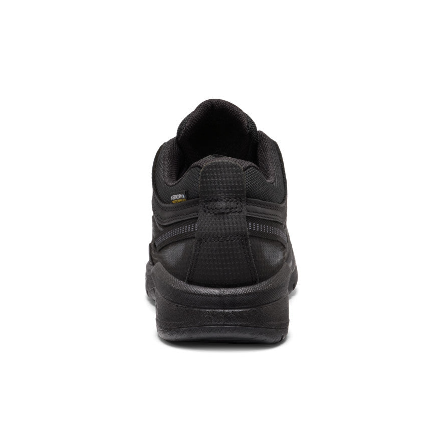 Men's Targhee IV Waterproof Work Shoe (Soft Toe) - Black/Black