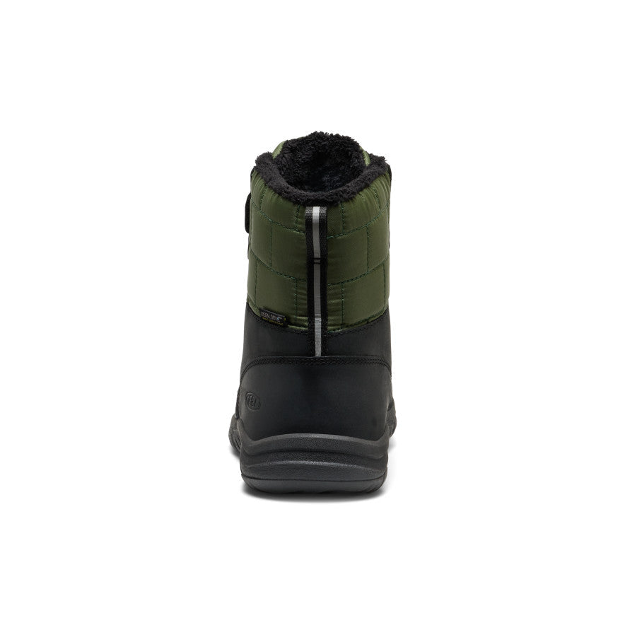 Big Kids' Kanibou Waterproof Winter Boot - Black/Bronze Green