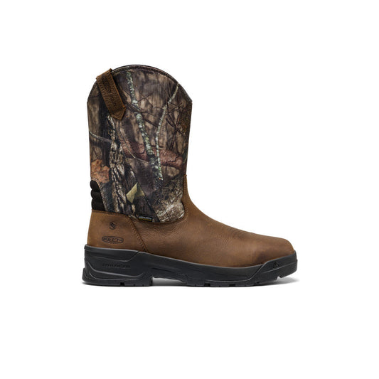 Men's Flatland Pull-On Waterproof Work Boot (Soft Toe) - MOSSY OAK®  BREAK-UP COUNTRY©®